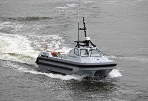 Remote Mine Hunting Capability in Unmanned Warrior Exercise 