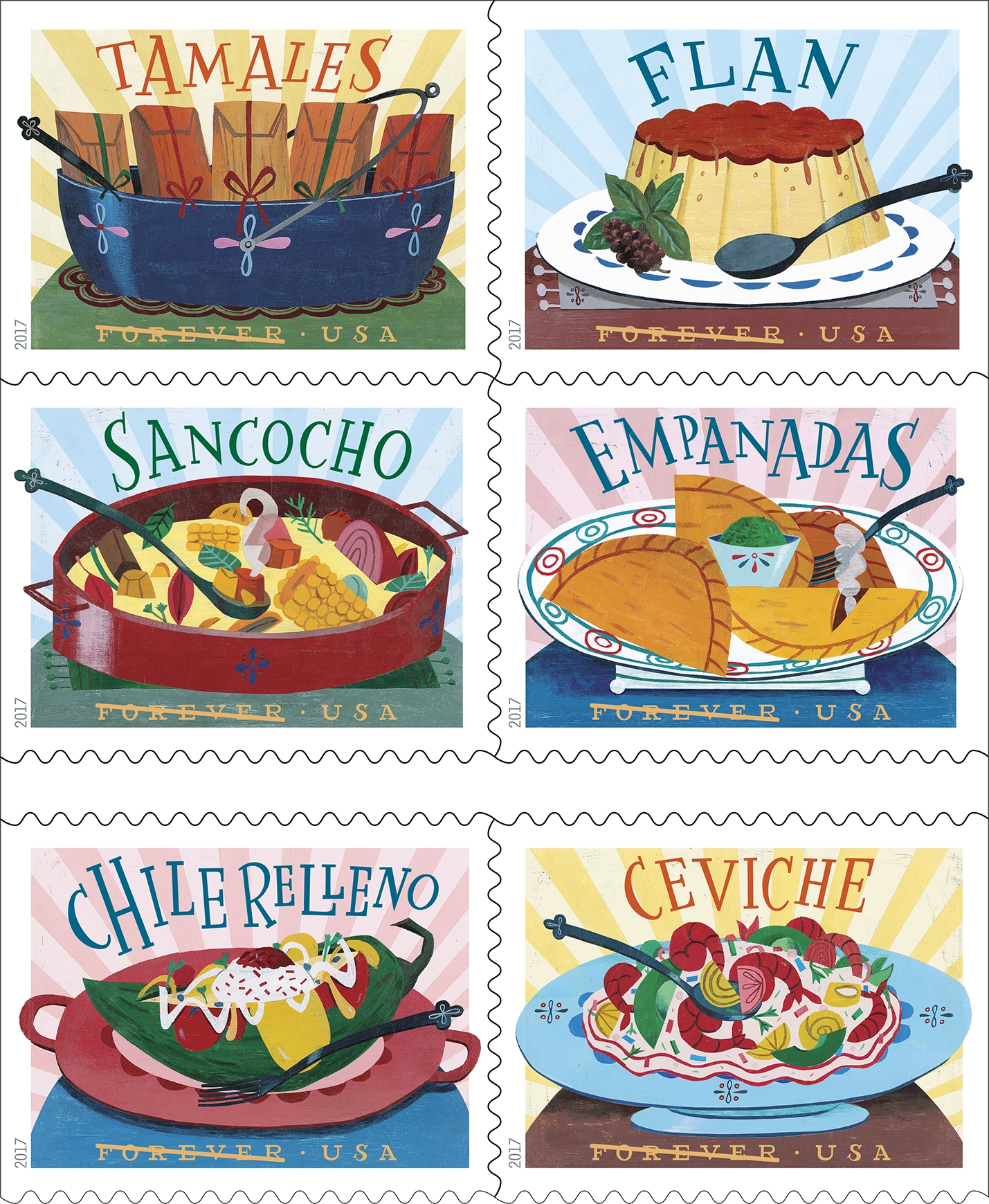 Delicioso stamps