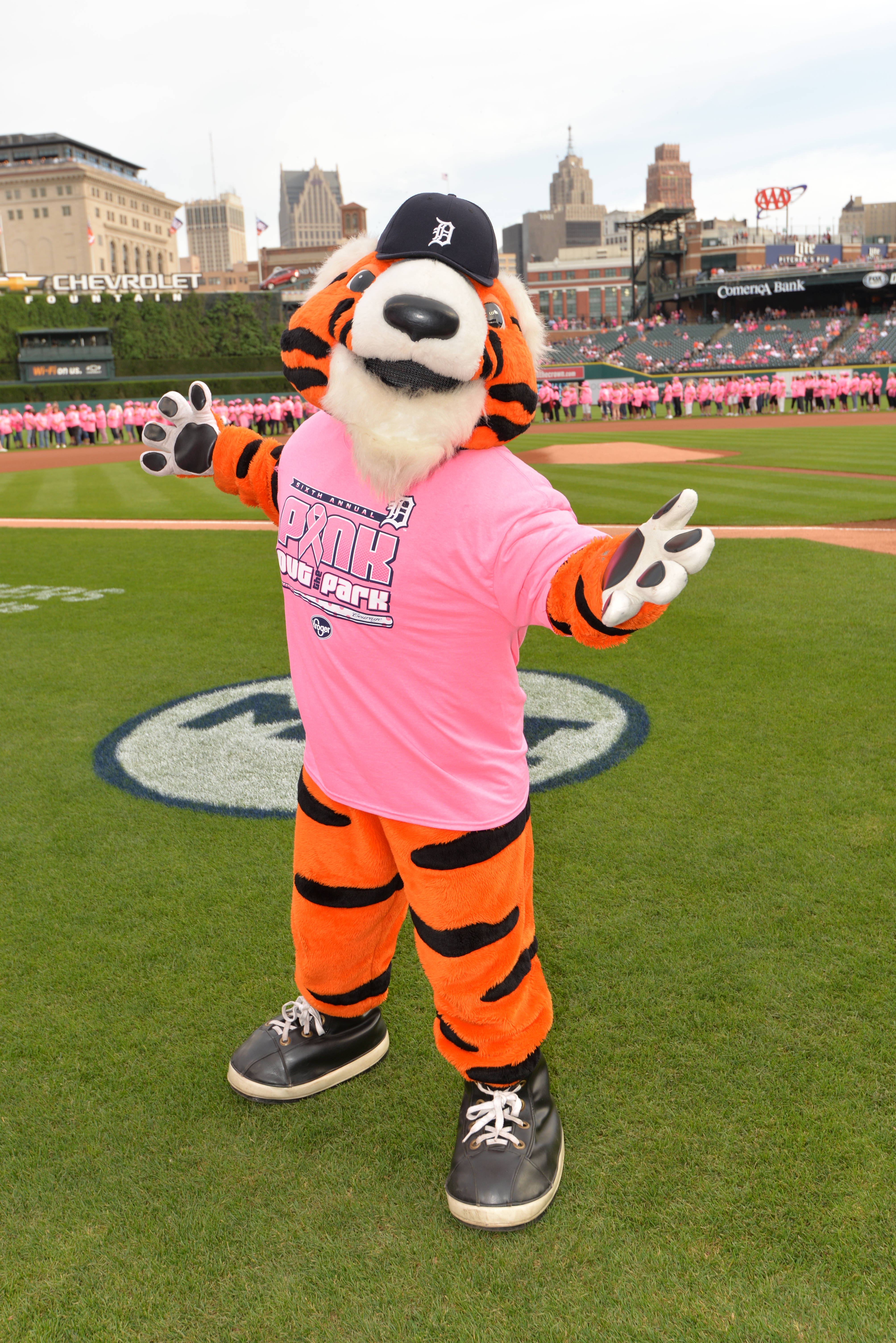 pink detroit tigers