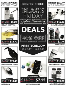 40 Off Cbd Products Black Friday And Cyber Monday Sale Offer The Lowest Prices Of The Year