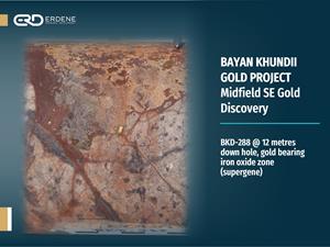 2. Bayan Khundii Gold Project - Midfield SE Gold Discovery