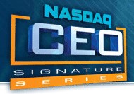 NASDAQ CEO Signature Series Logo