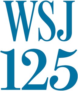 WSJ 125 logo