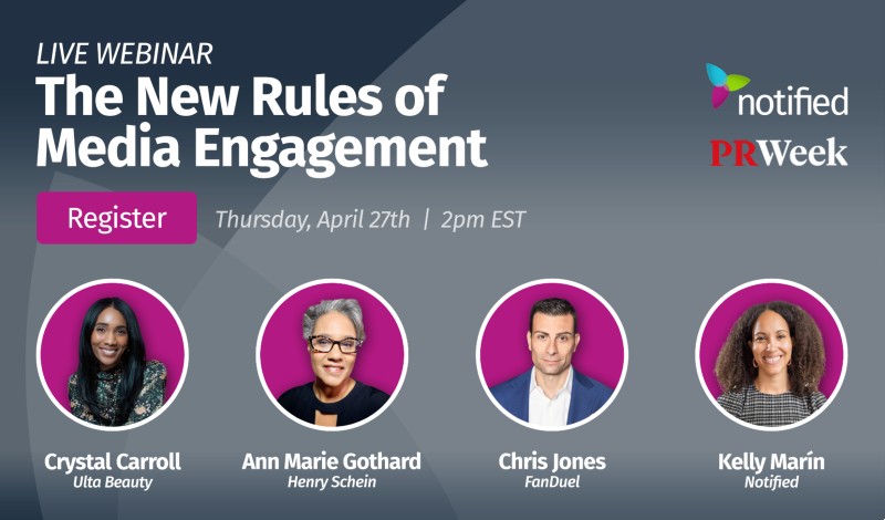 April 27: The New Rules of Media Engagement