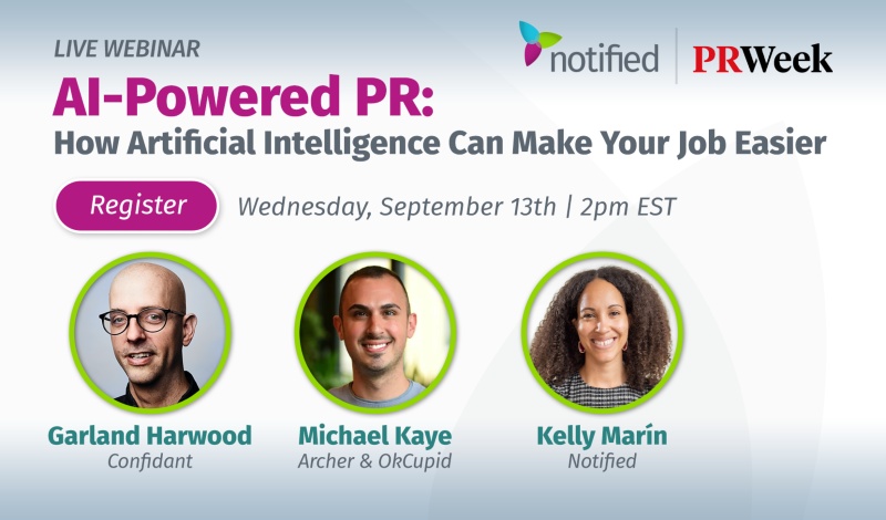 [Sept. 13] How AI Can Make PR Easier