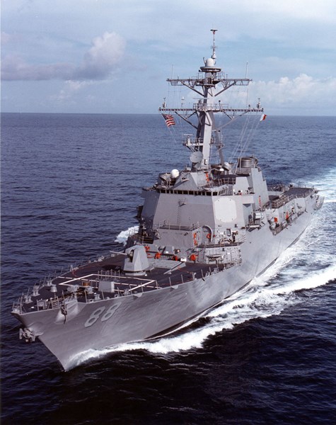 USS Preble at sea ready for fleet duty