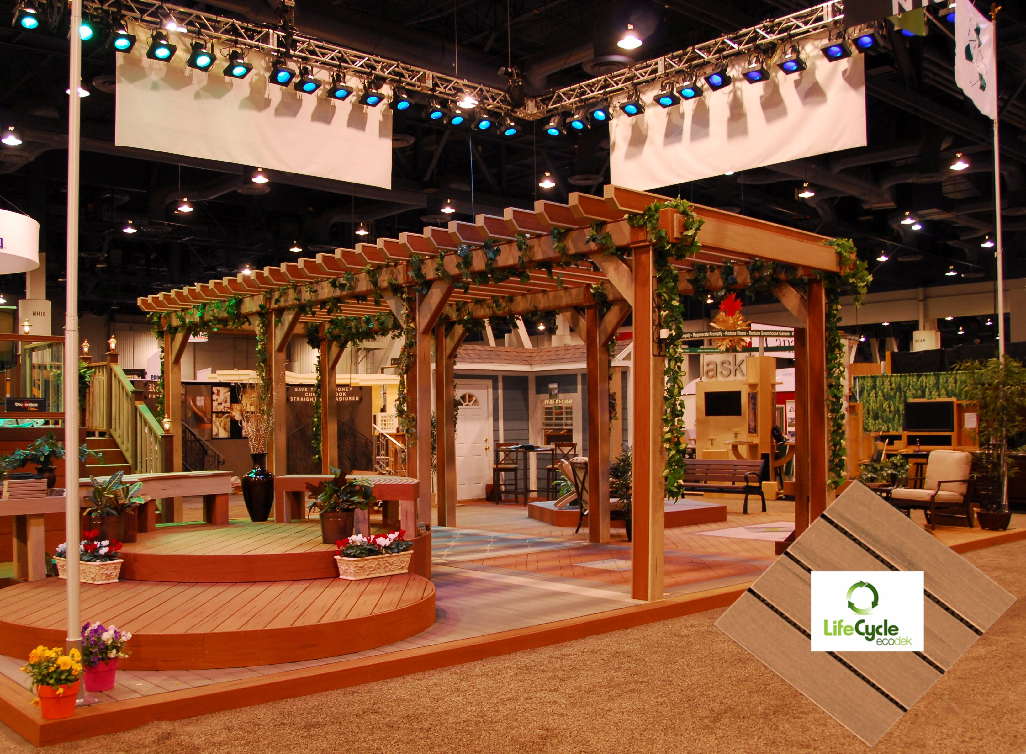 AERT LifeCycle EcoDek Deck Tiles