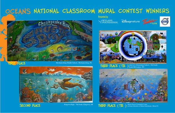Oceans National Classroom Mural Contest Winners
