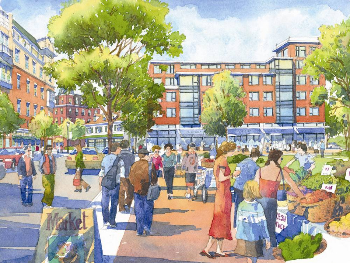 Storrs Center Town Square