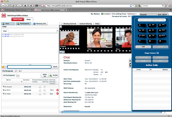 8x8 Virtual Office Solo Unified Communications