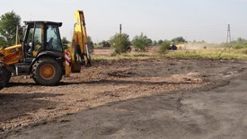 Converting and warehousing building groundwork in Metsä Tissue Krapkowice mill