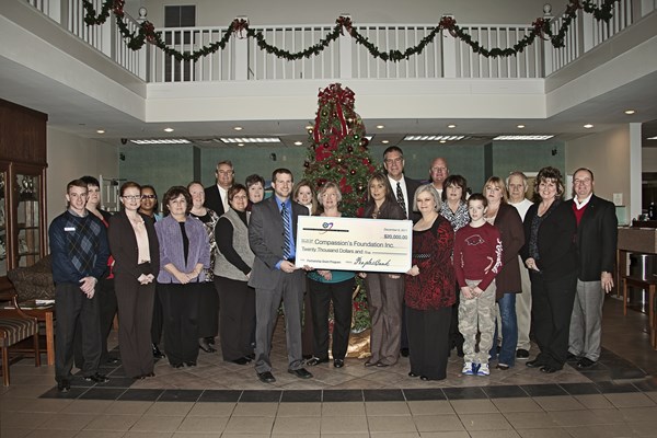 Compassions Foundation, Inc. Receives $20K in Grant Funds