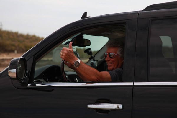 Mario Andretti gives 'thumbs up' to Circuit of The Americas.