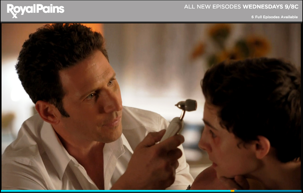 Exergen TemporalScanner in Royal Pains