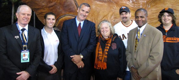 San Francisco Giants Designated Driver for the Season Recognized at 2012 World Series Game 1