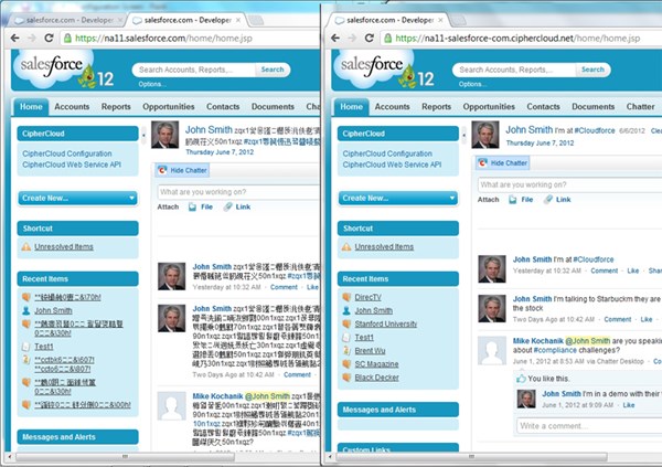 CipherCloud for Salesforce.com