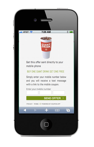 Facebook Offer on Mobile