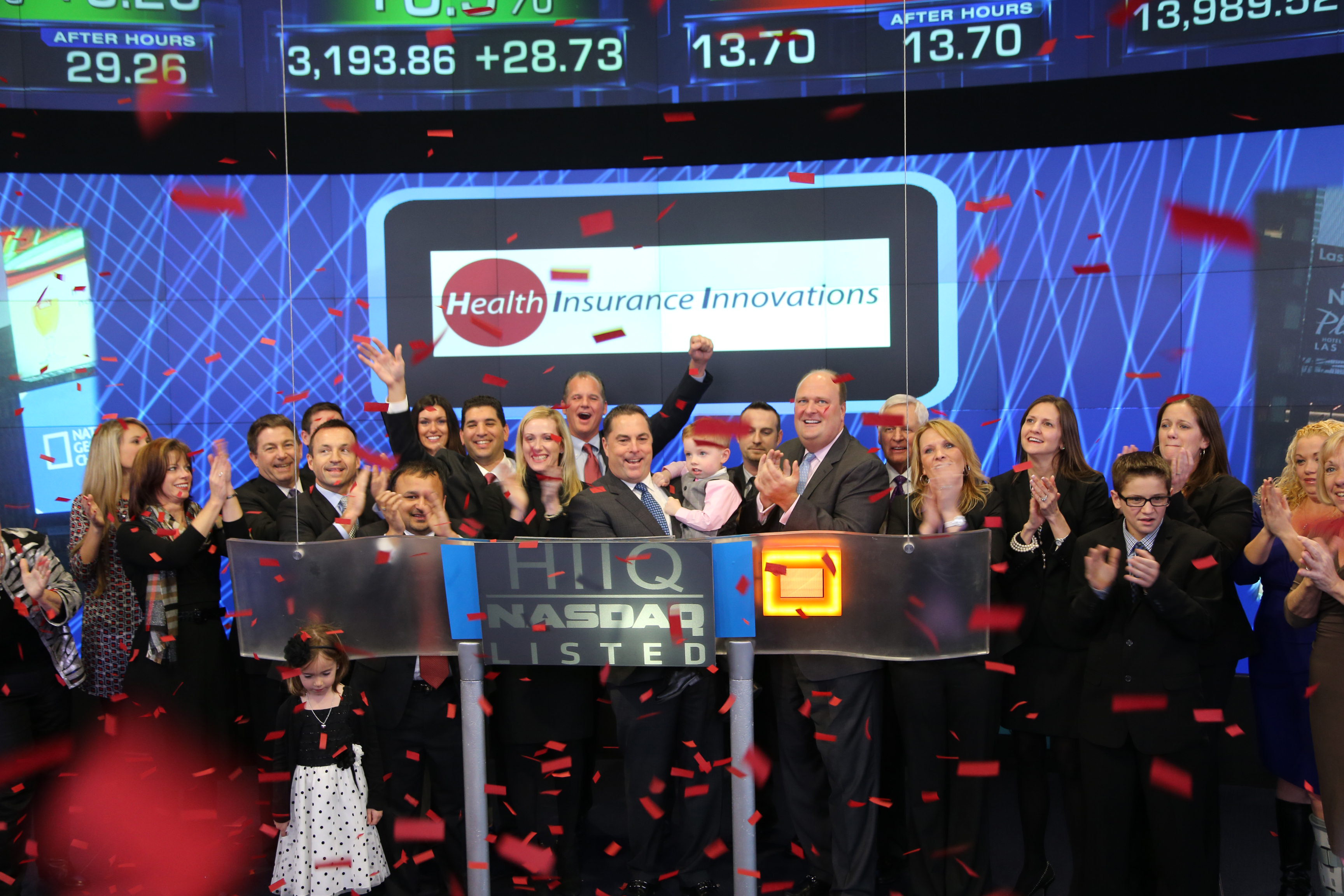 Health Insurance Innovations Closing Bell Ceremony