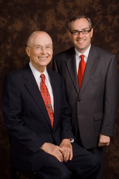 Deacon Bill Steltemeier and EWTN President & Chief Executive Officer Michael P. Warsaw