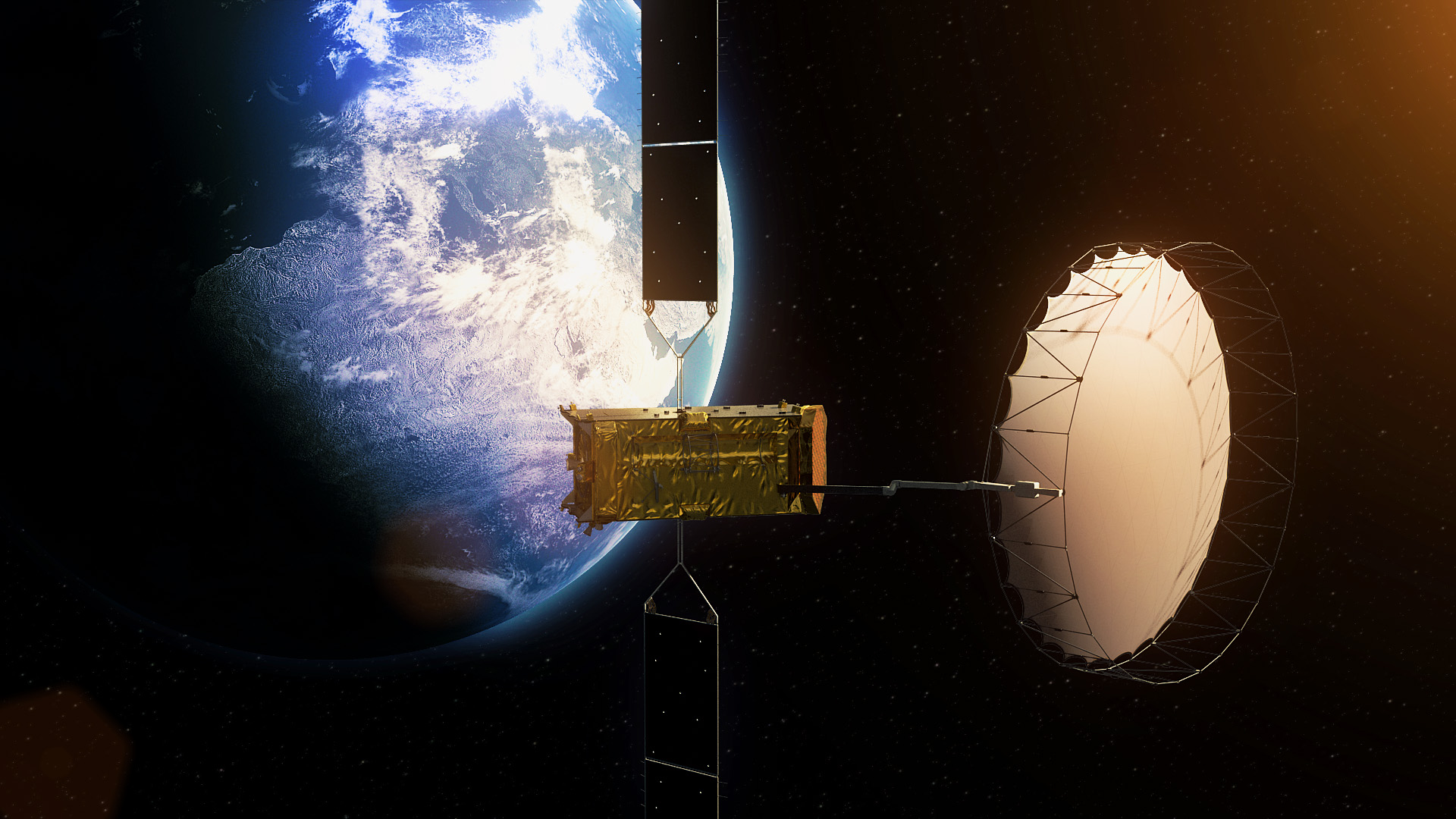 Alphasat Artist's Concept