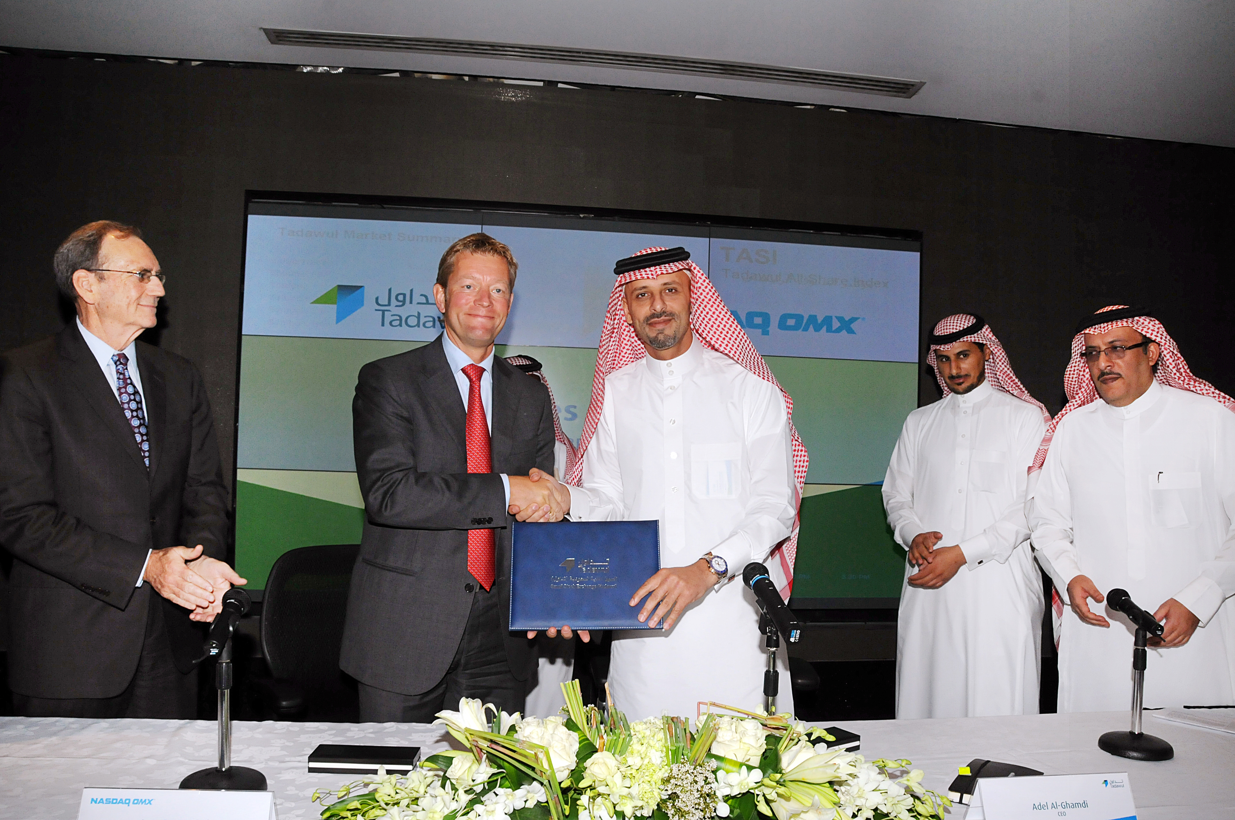 Signing Ceremony at Tadawul Headquarters 