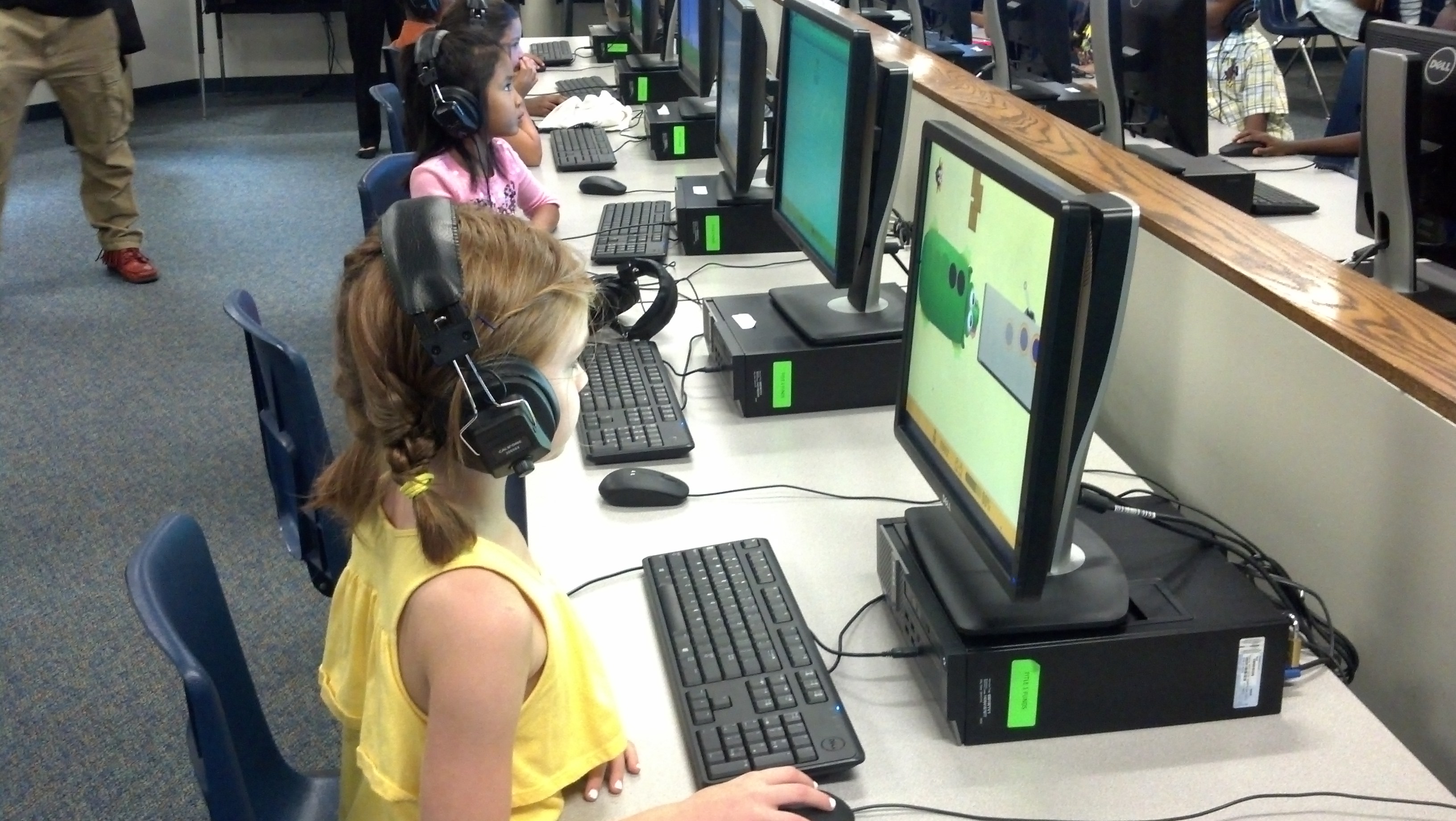 Zafar Brooks with Spring Students