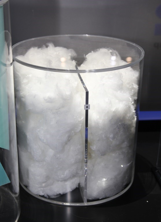 Fibers from Trevira, for technical non-woven applications