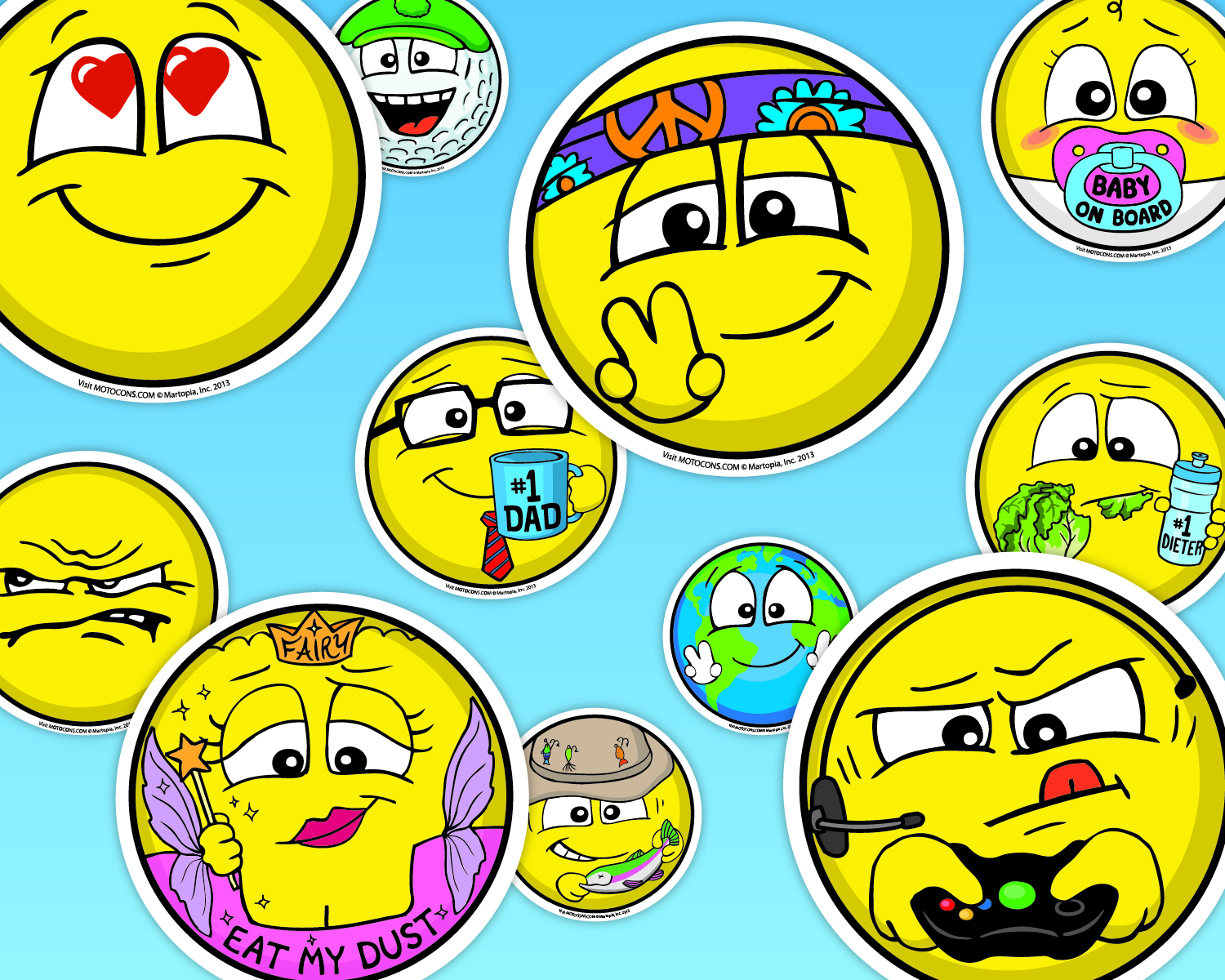 MOTOCONS Car Magnets - Magnet On Car Photo