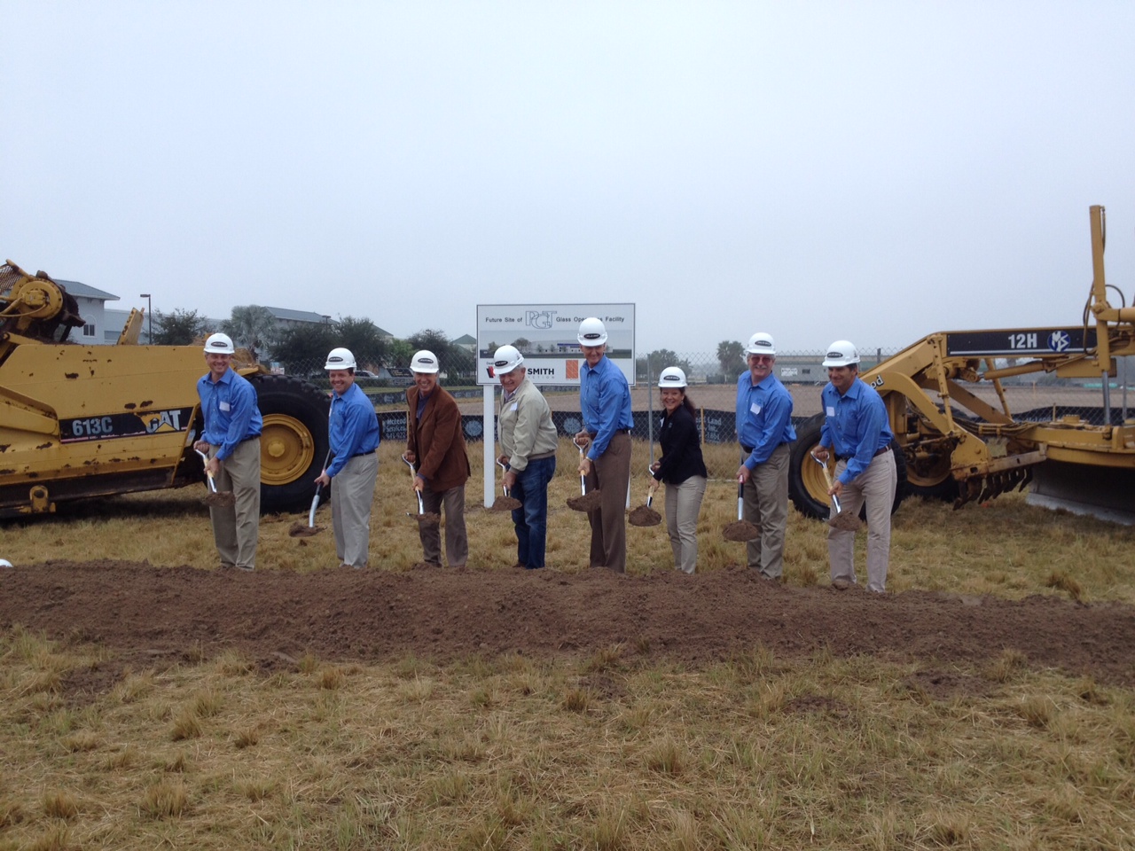 PGT Executives Break Ground