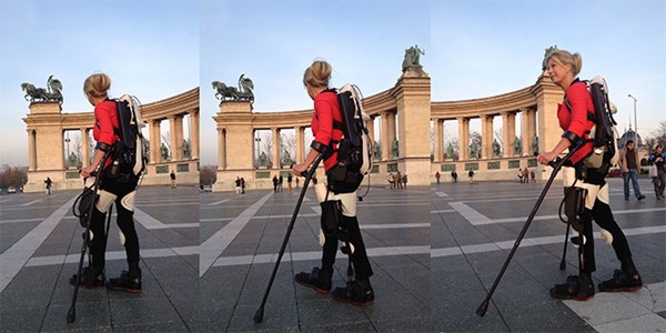 Walking with the 3D Printed Ekso-Suit