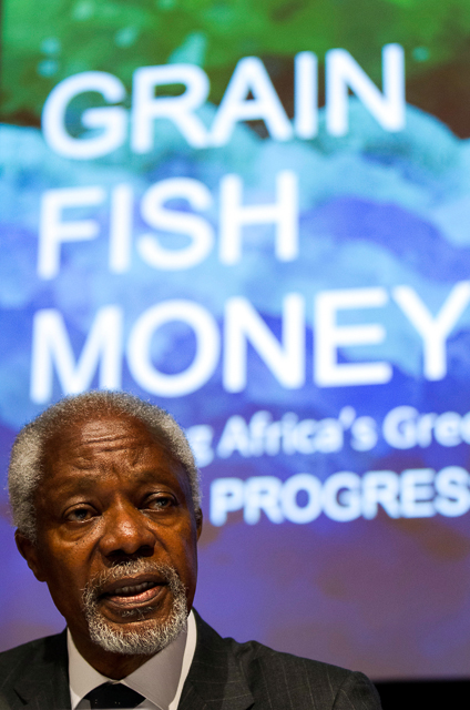 Mr. Kofi Annan, Chairman of Africa Progress Panel