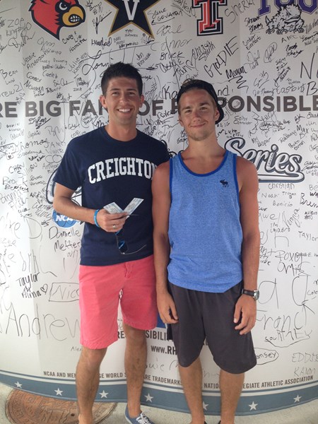 NCAA and TEAM Coalition asked College World Series fans to always buckle up and never drive drunk. The response was tremendous.