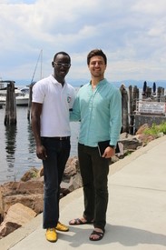 Photo devant la parcelle de PMC Bdi