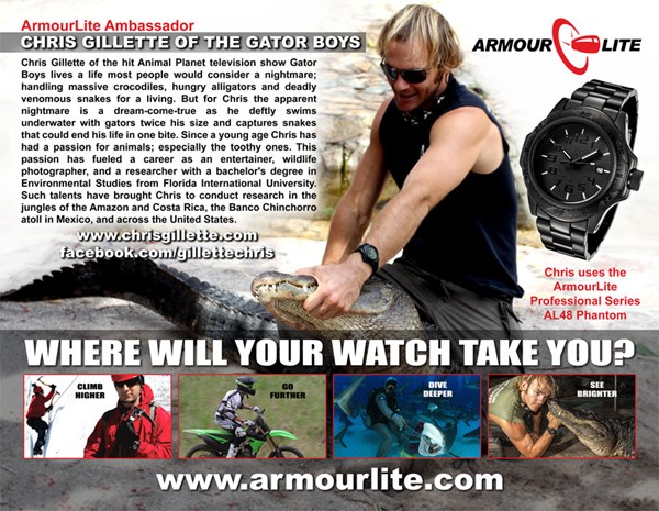 Chris Gillette ArmourLite 1