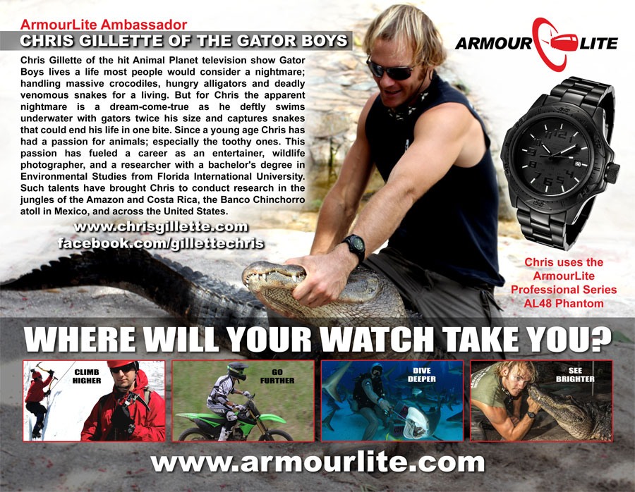 Chris Gillette ArmourLite 1