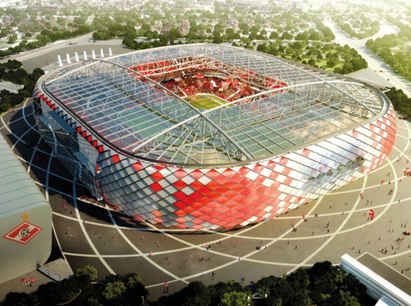 Moscow's Spartak Stadium