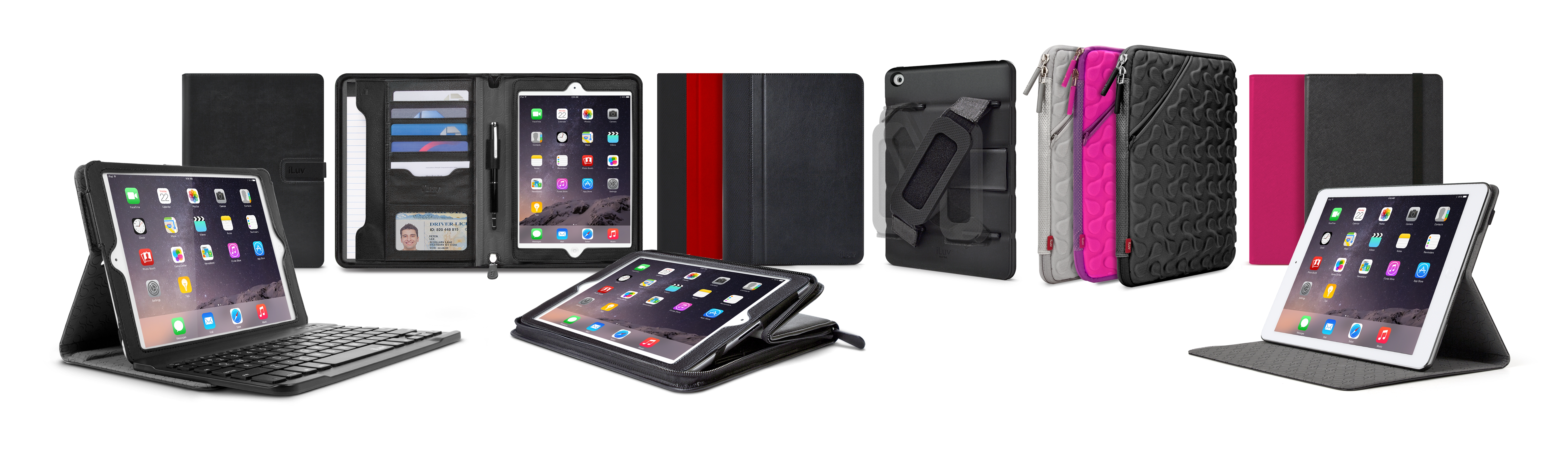 iPad Air 2 and iPad mini 3 cases from iLuv