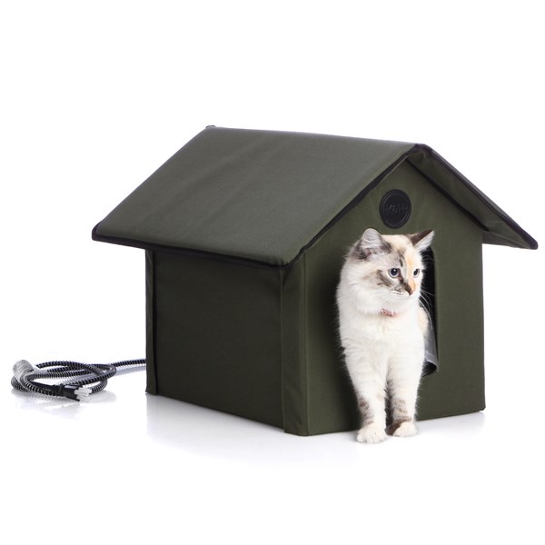 K&H Outdoor Heated Kitty House on Overstock.com