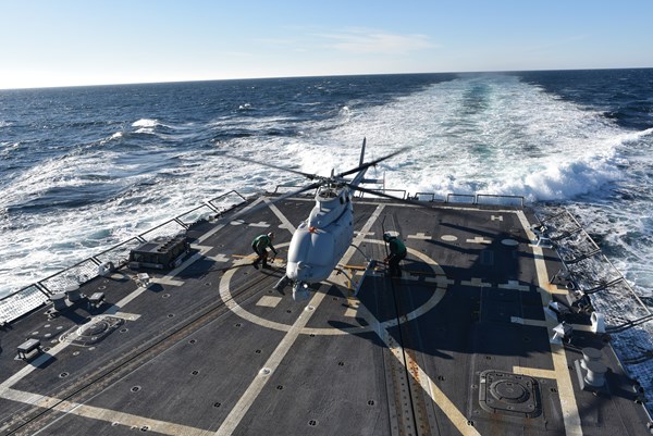 MQ-8C Fire Scout, USS Jason Dunham