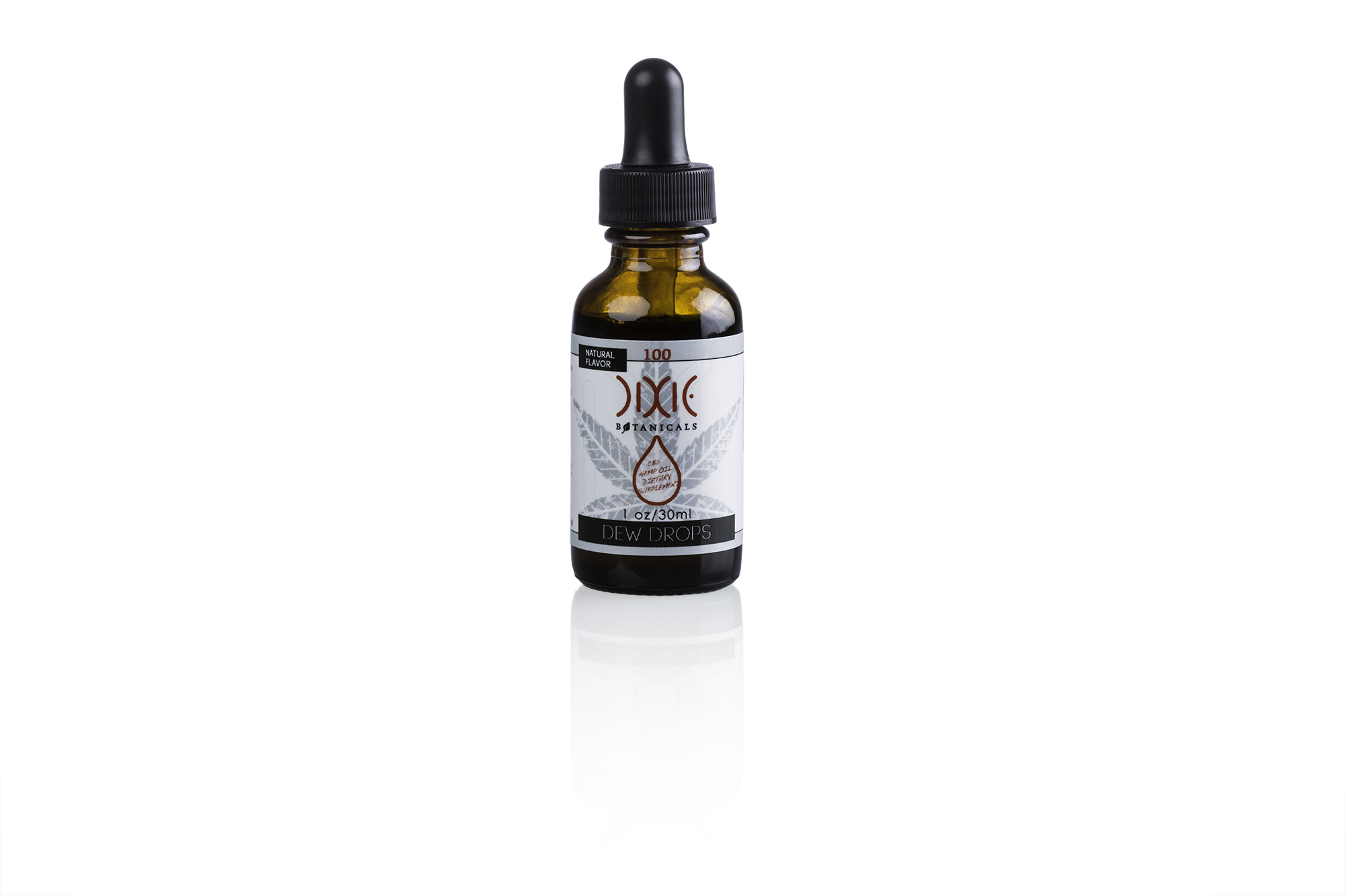 Dixie Botanicals(TM) Dew Drops Hemp Oil Supplement