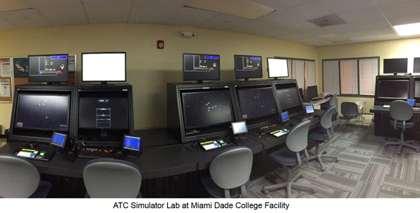 ATC Simulator Lab Miami Dade College