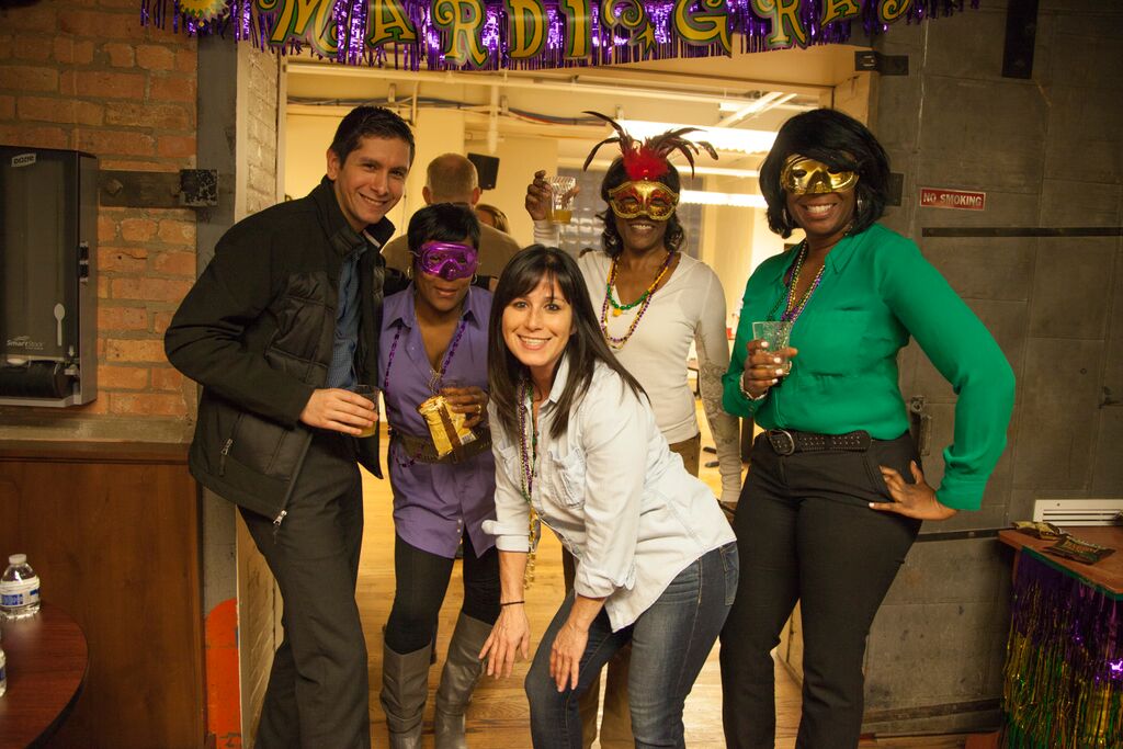 Company Party Mardi Gras 