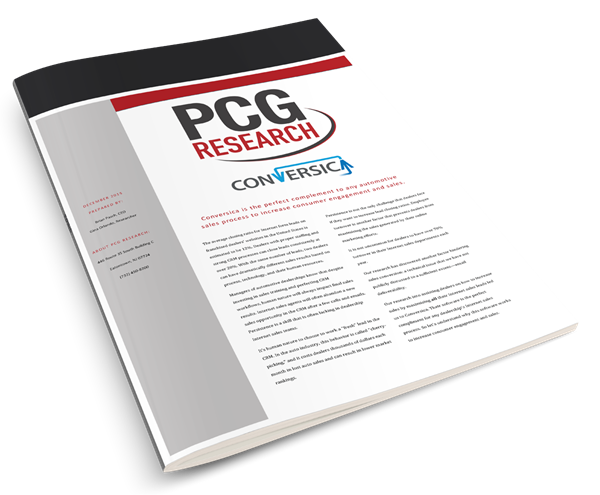 PCG-Conversica Research Report cover art