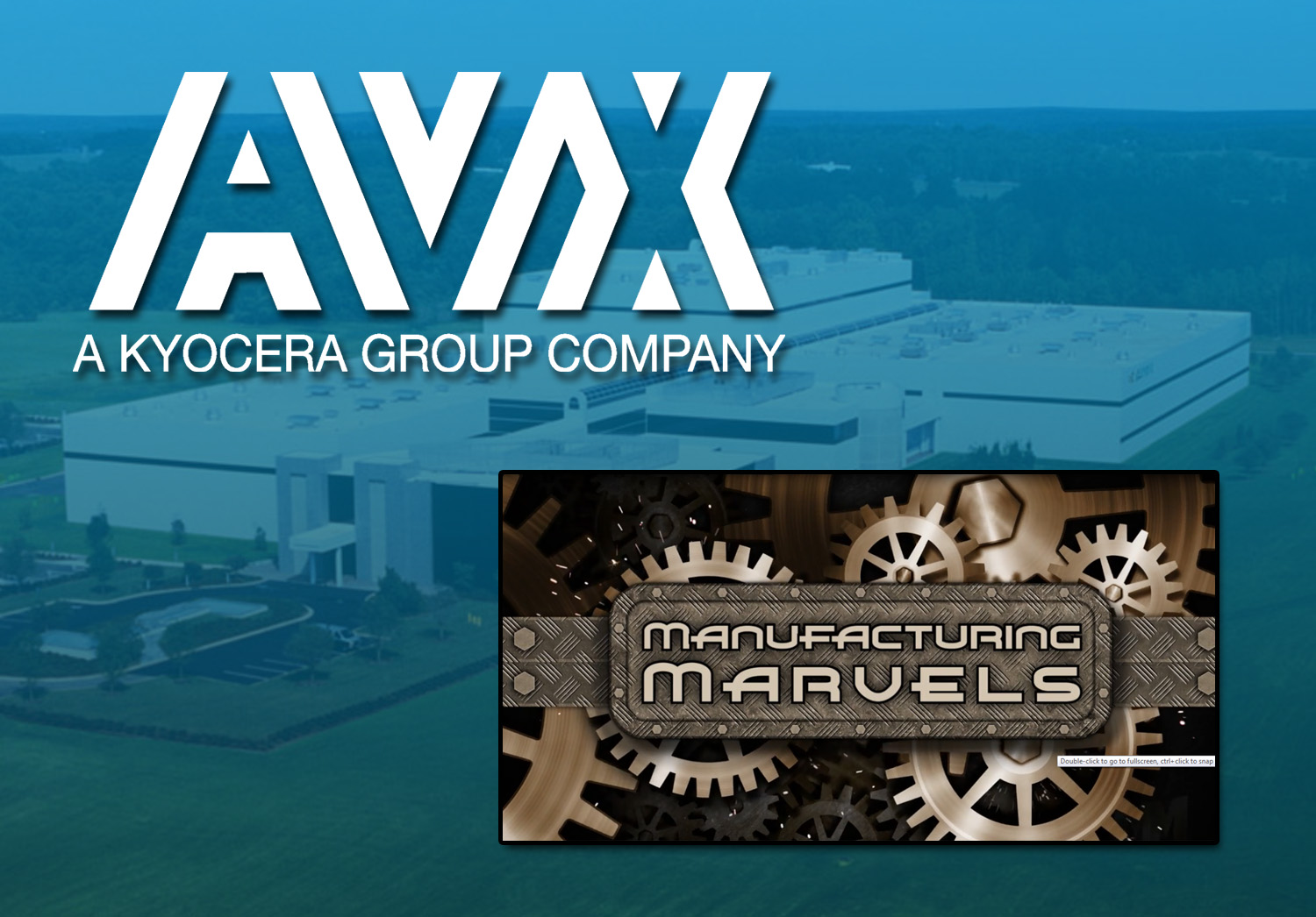 AVX033 Manufacturing Marvels II PR