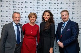 MADARA Cosmetics representative E. Sedleniece at SME awards