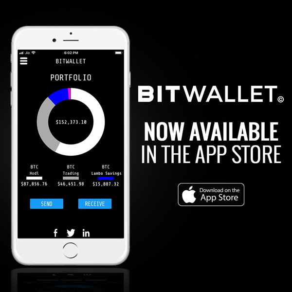 BitWallet for iOS