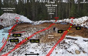 Figure 3: Pepitos Gold Zone Stripping
