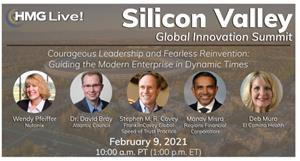 CIO Leadership: Top Technology Executives Discuss Opportunities to Help the Business Drive Innovation and Reinvent Go-to-Market Strategies in the Upcoming HMG Live! Silicon Valley Global Innovation Summit