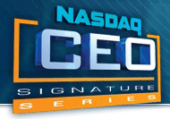 NASDAQ CEO Signature Series Logo