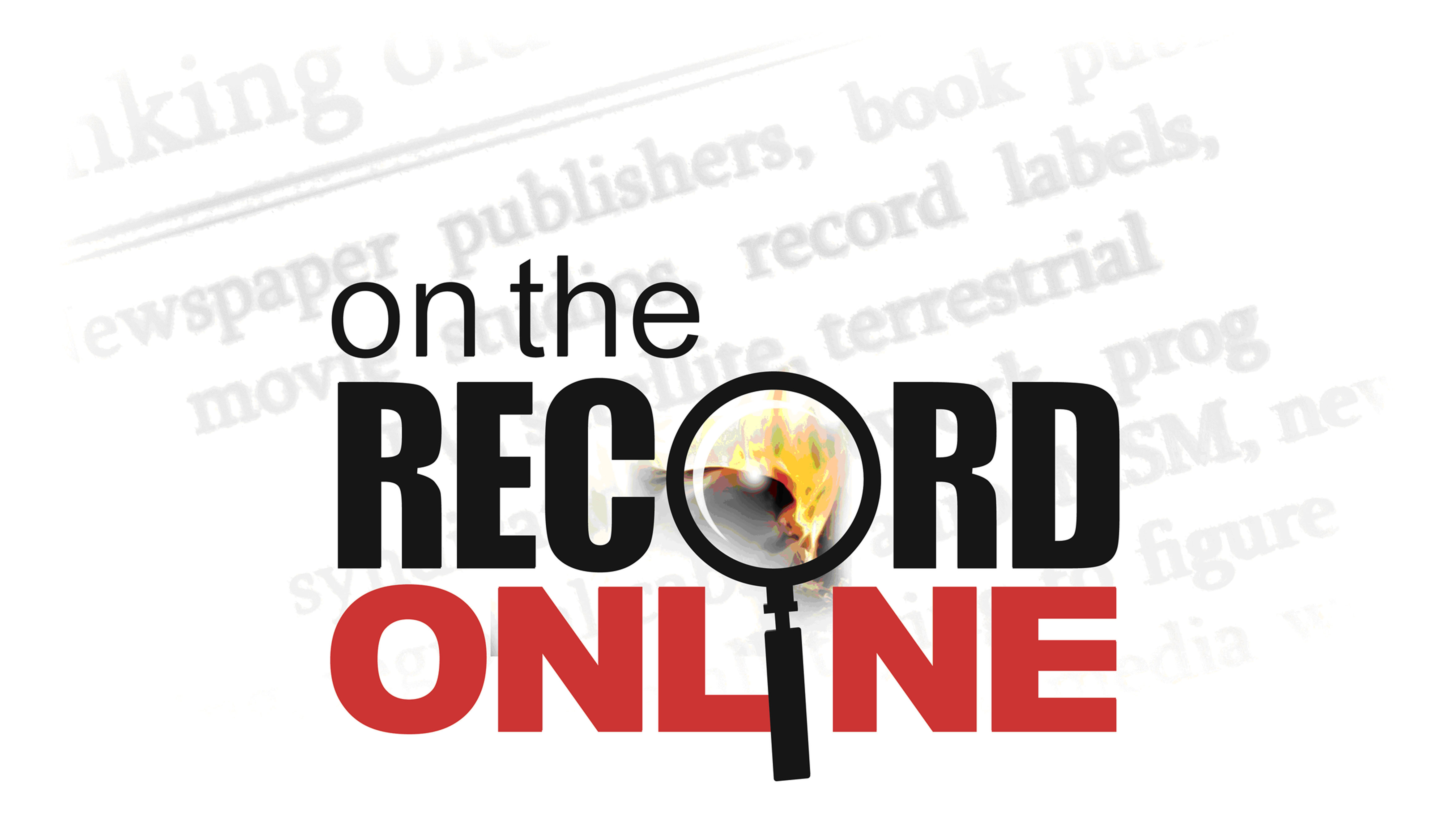 "On the Record...Online" Logo